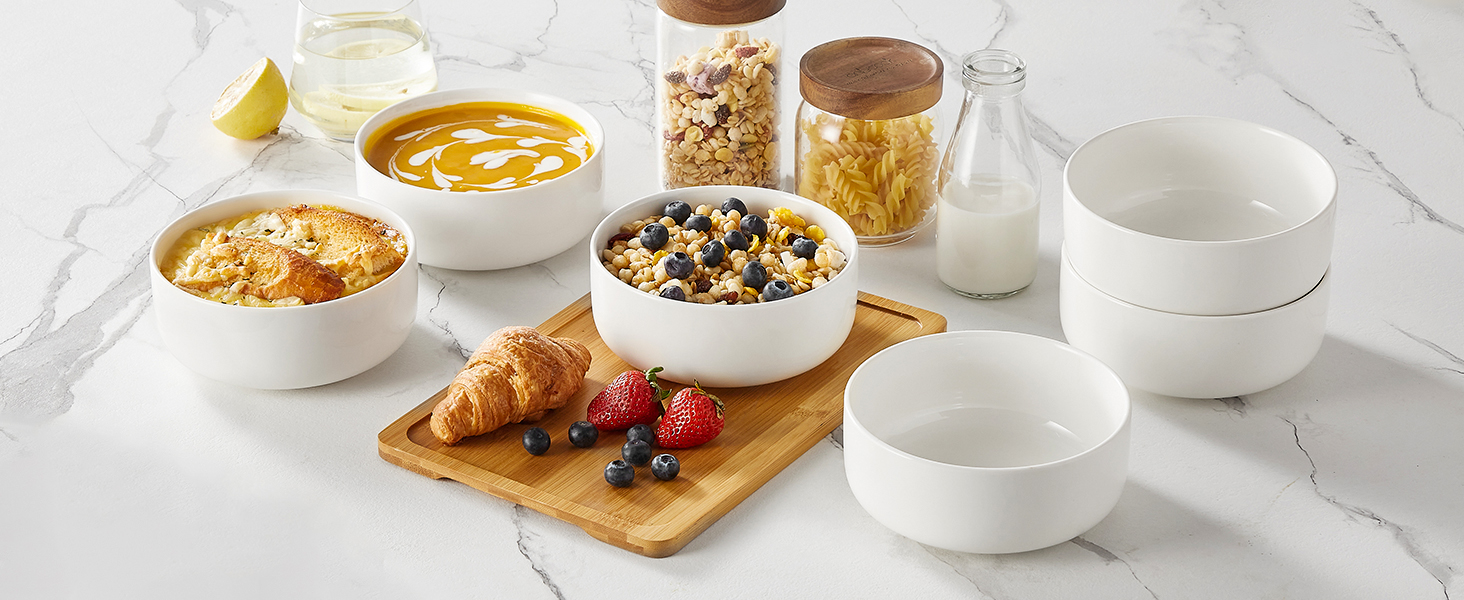 Porcelain Soup Serving Bowls