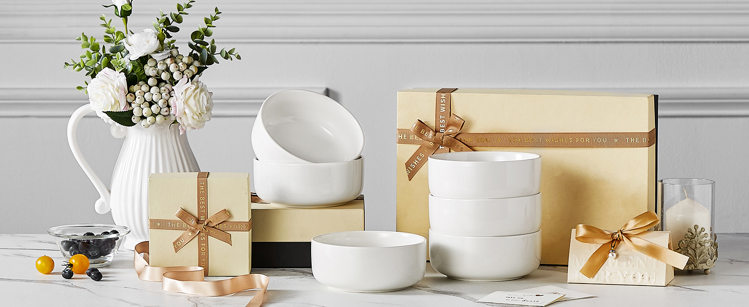 Porcelain Soup Serving Bowls