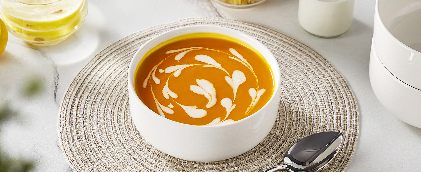 Porcelain Soup Serving Bowls