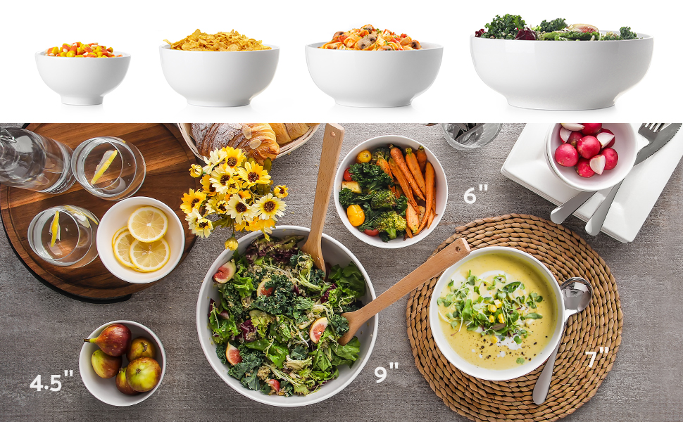 Wholesale custom white ceramic bowl