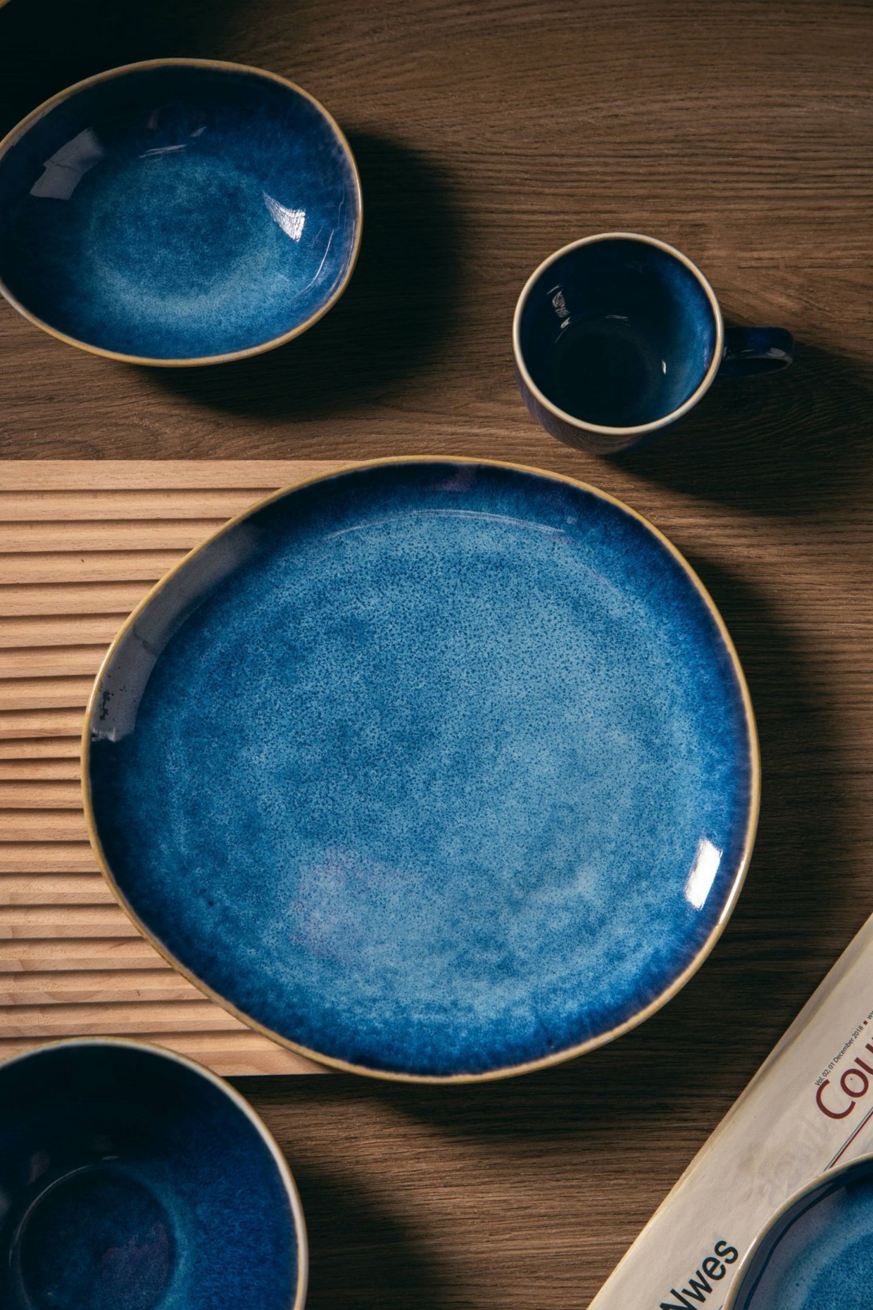 Wholesale Nordic Kiln Glaze Ceramic Dinnerware Set