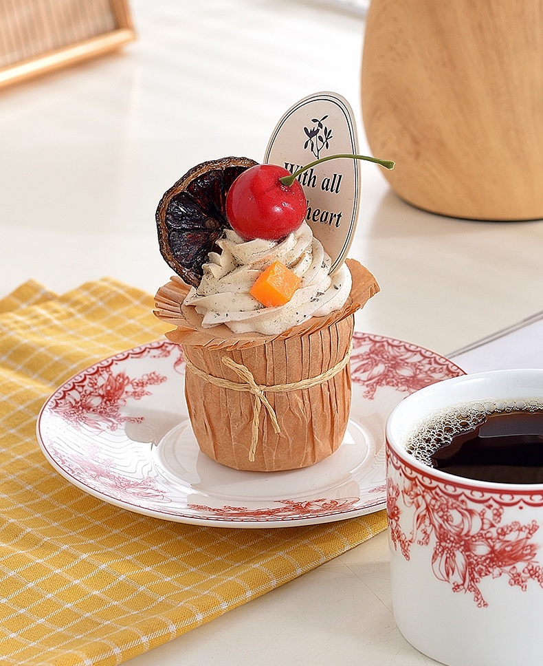 Porcelain Coffee Cup with Saucer Modern Cup Gift Set