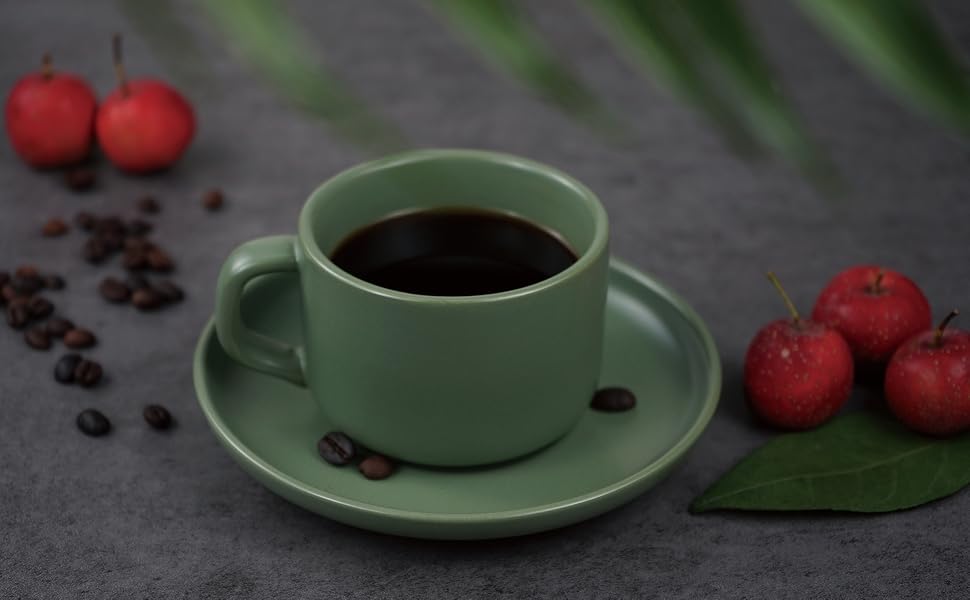 Porcelain Coffee Cups with Saucer Porcelain Coffee Cups with Saucer