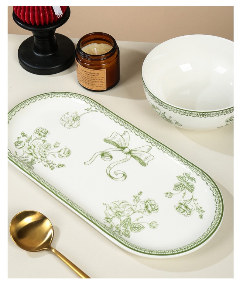 French Ceramic Tableware Set