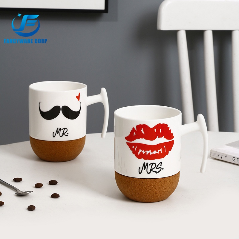 Customized Ceramic Mugs for Couples Wholesale for Brands, Gift Shops