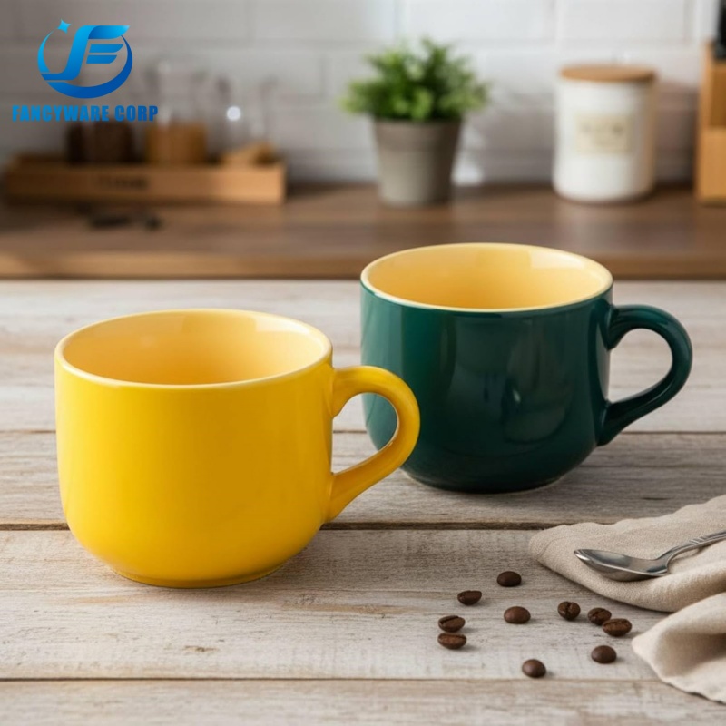 Large Capacity Ceramic Mug Manufacturer in China for Bulk Orders and OEM Supply