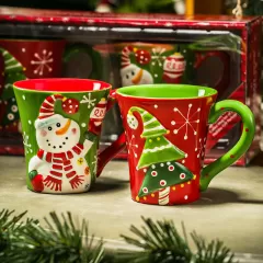 Discover Festive Joy with Fancyware Ceramics: Your Premier Source for Christmas Mugs Wholesale in China