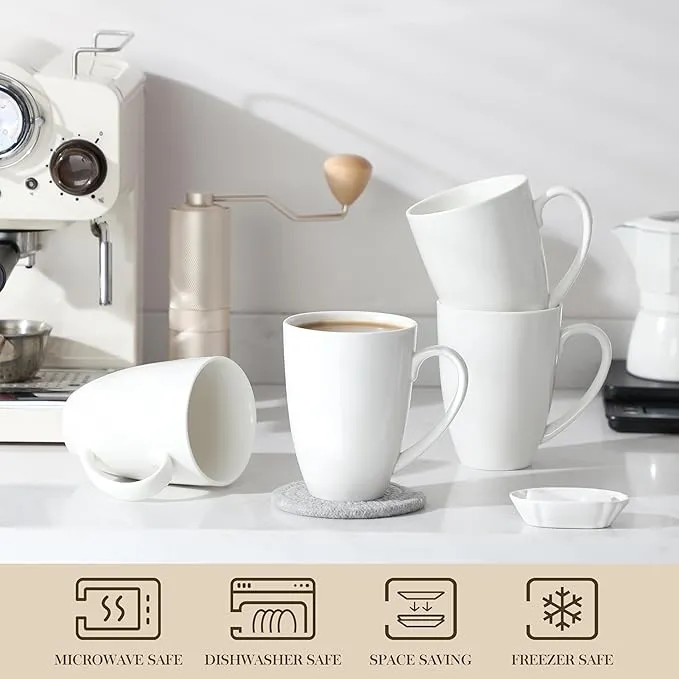 White Ceramic Coffee Cups