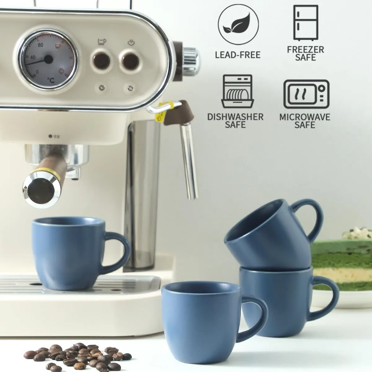 Dishwasher Safe Cappuccino Cups