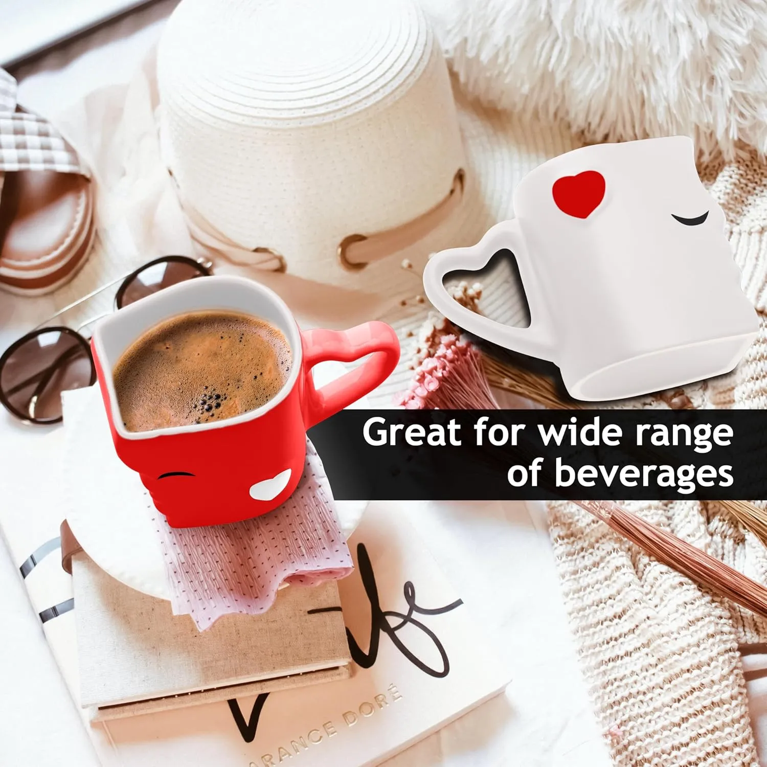 Romantic Coffee Cups for Couples