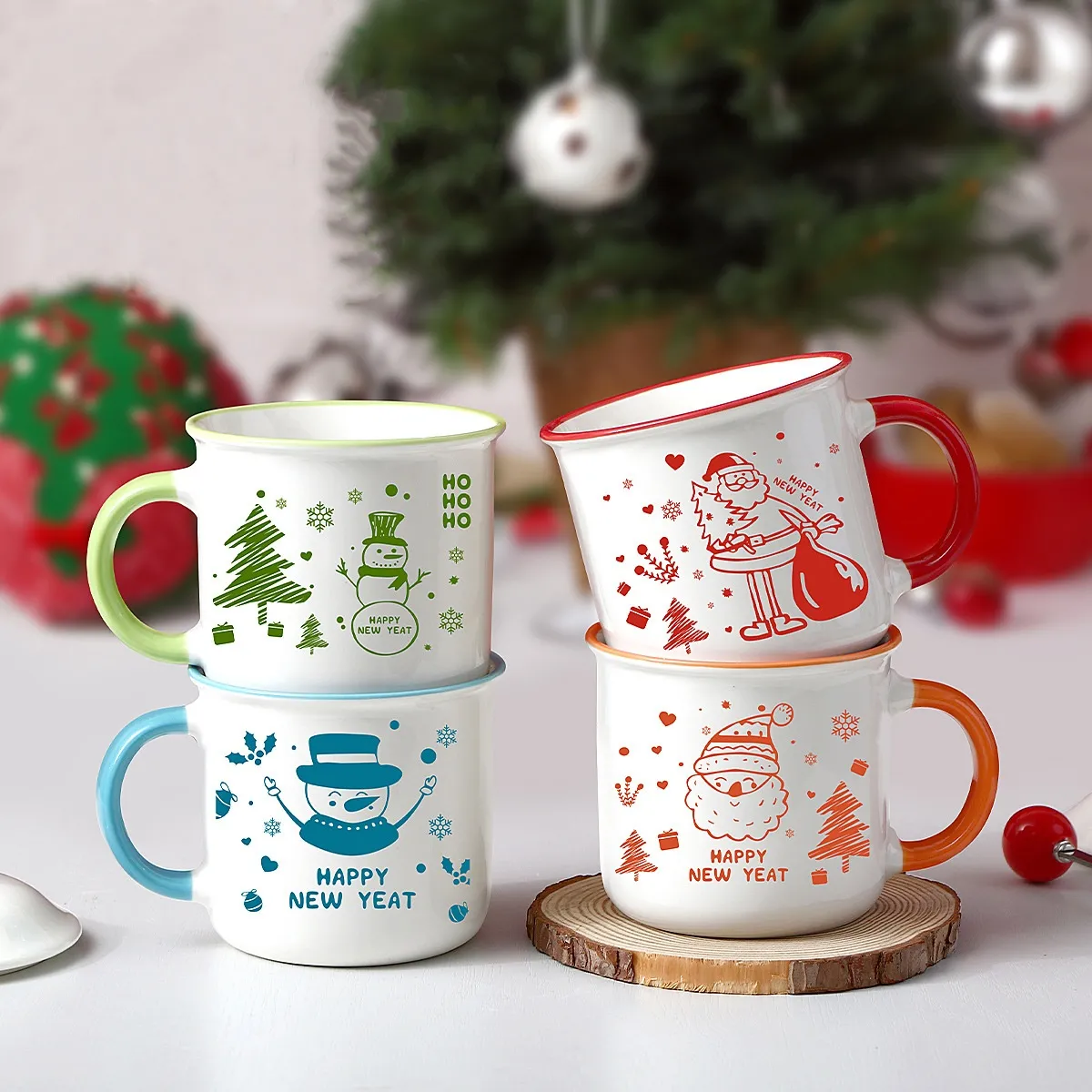 Festive Mug for Hot Drinks