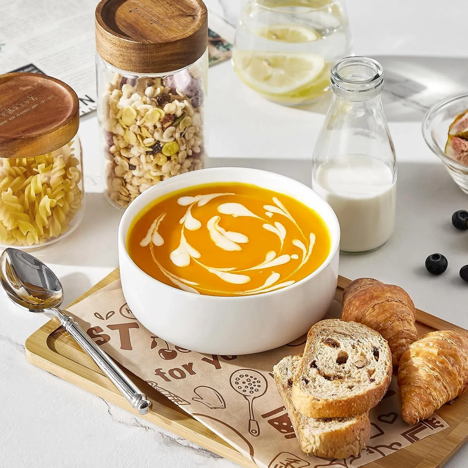 Porcelain Soup Serving Bowls