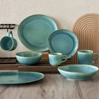 Wholesale Nordic Kiln Glaze Ceramic Dinnerware Set