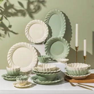 New Ceramic Tableware with Under Glaze Color