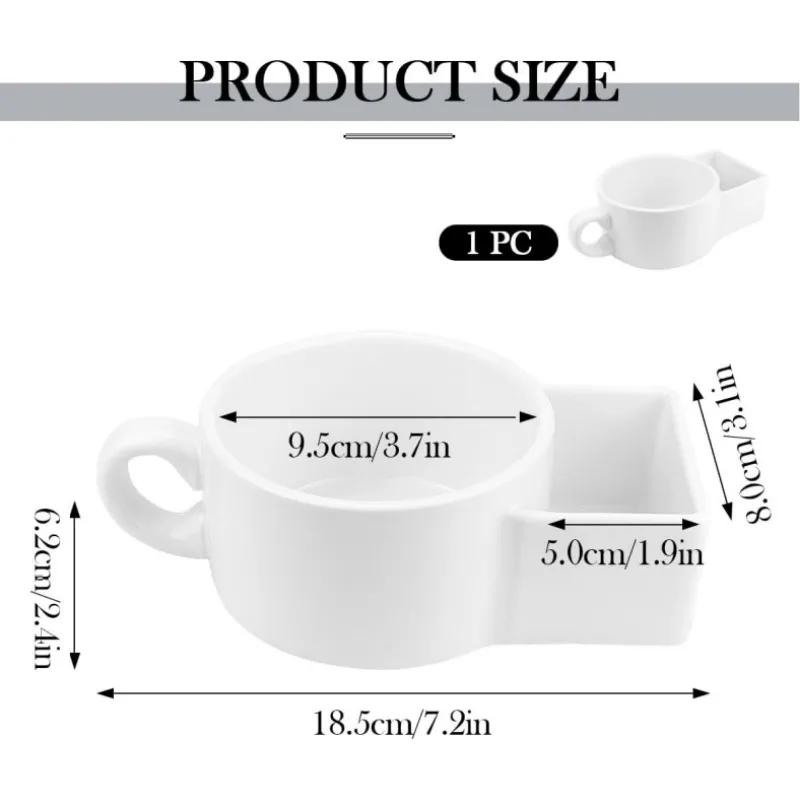Durable Ceramic Soup Mug