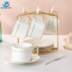 Gold Trim Ceramic Cup Wholesale in China – Elegant Designs for Hotels, Gifts & Brands