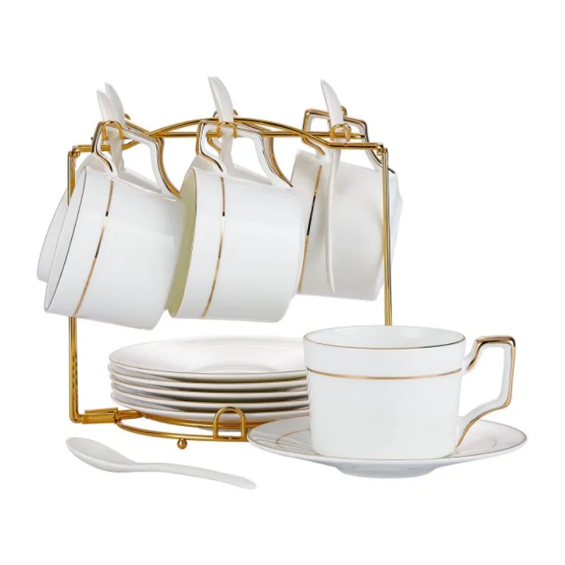 gold trim ceramic cup supplier