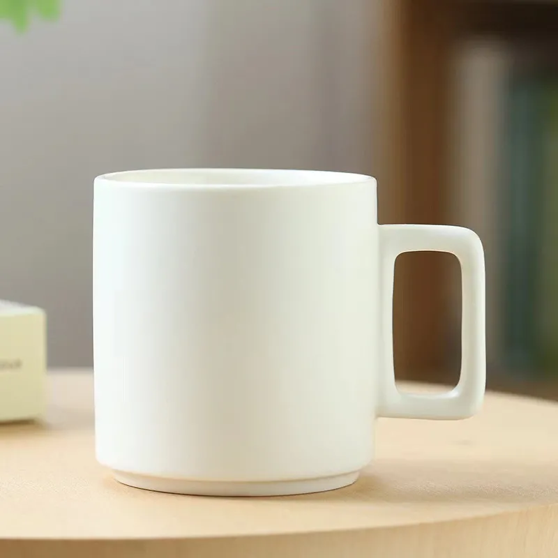minimalist ceramic mug