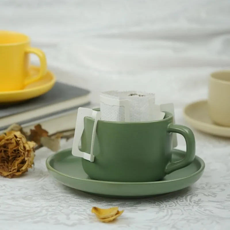 white porcelain coffee cups