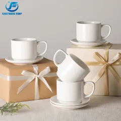 White Ceramic Coffee Cups Wholesale In China | Fancyware Ceramics