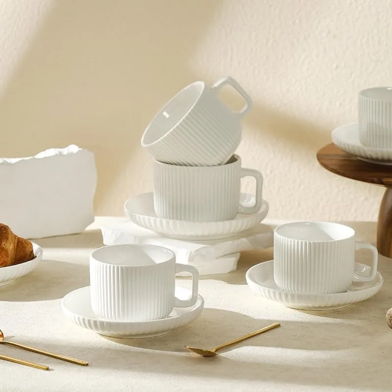 white cappuccino cups bulk