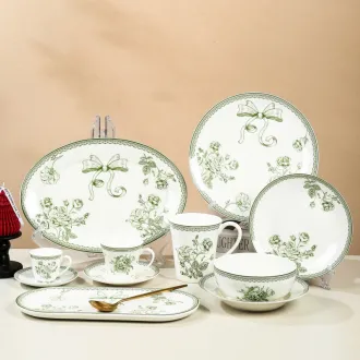 French Ceramic Tableware Set